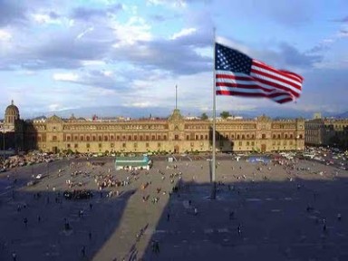 bandera gringa zocalo