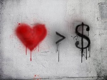 money can't buy me love