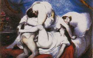 Gamiani, Achille Devería