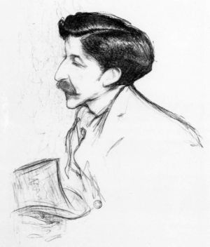 Retrato de Pierre Louÿs, Henry Bataille