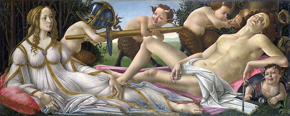 Venus y Marte, Sandro Boticceli