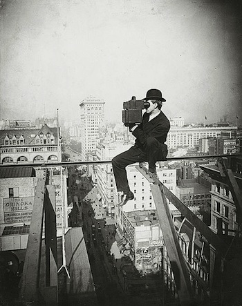 Filming over Fifth Avenue looking North, 1905