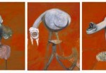 Tres estudios para figuras en la base de una crucifixión, 1944 © Francis Bacon