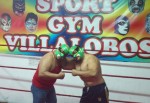 En el gimnasio Villalobos