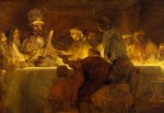 La conspiración de Claudio Civilis © Rembrandt Harmenszoon van Rijn