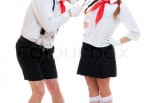 two funny mimes