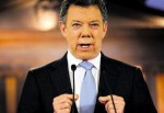 El presidente Santos