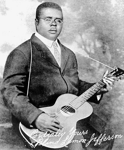 Blind Lemon Jefferson, circa1926.