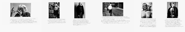 Duane Michals, "Who is Sidney Sherman?"