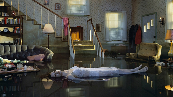 Gregory Crewdson, "Ophelia", de la serie Twilight.