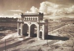 Los Arcos de Guadalajara en los años cincuenta.