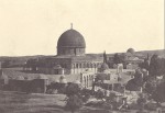 Maxime Du Camp, mezquita de Omar en Jerusalén.
