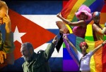 Composicion bidimensional. Noticia. Persecucion homosexual en Cuba
