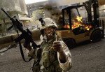 Una escena de la guerra en Iraq.