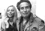 Octavio Paz y Marie-José Tramini, con quien se casó en 1964.