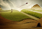 El libro y los niños. Ilustración de www.themoatblog.com