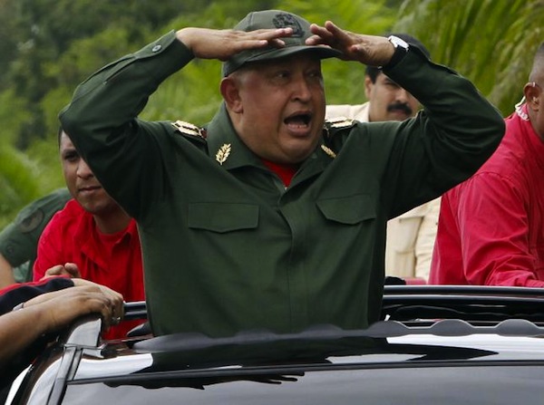 CH¡VEZ CALIFICA DE "M¡RTIR" A GADAFI Y DICE QUE LO ASESINARON