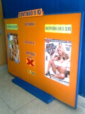 afiche en teatro Sinfonia