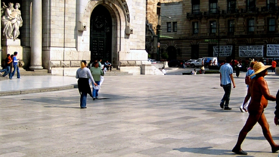 Desnudo en Bellas Artes