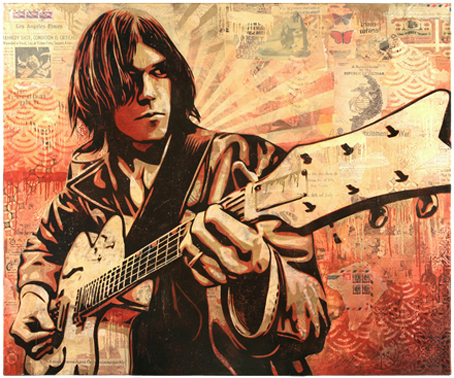 Shepard-Fairey, Neil-Young