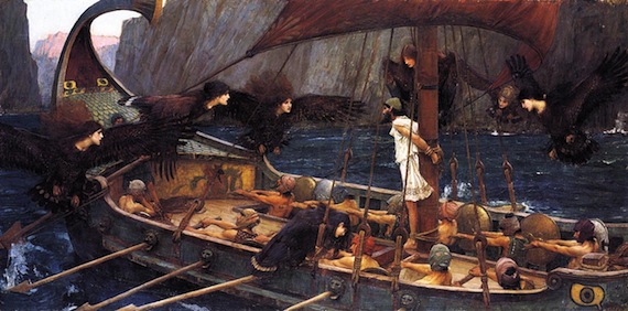 Ulises y las sirenas. John William Waterhouse. 1891