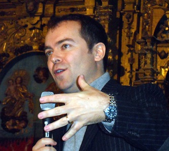 Javier Sierra en Noia