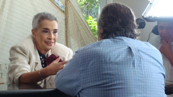 Marta con Pedro Armendáriz