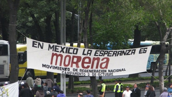 Simpatizantes Morena