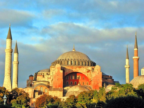 La mezquita de Hagia Sofía, en Estambul