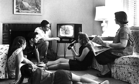 La vieja televisión del siglo XX.