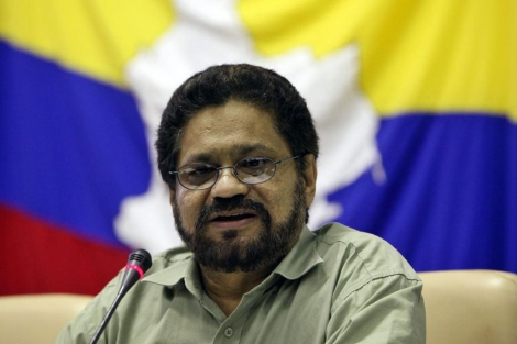 El vocero de las FARC dice que la guerrilla no causó ningún daño a la población civil; 25 de enero de 2013. Foto EFE.