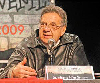 Alberto Híjar, asesor de tesis de la universitaria Morett.