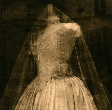 Viejo vestido de boda.