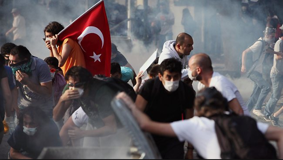 La revuelta turca. Foto © TheAustralian.com.au
