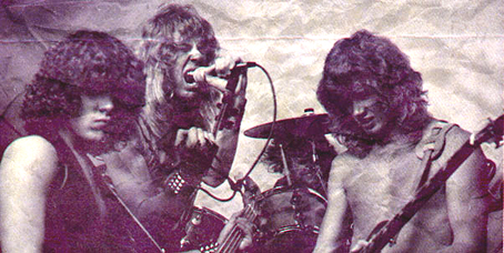 Metallica en 1982.