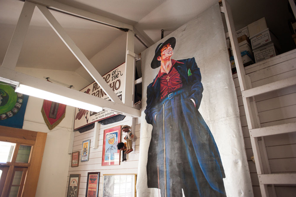 En la sede del Teatro Campesino. Foto © content-magazine.com