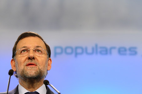 Rajoy, el CaraPlasma. Foto © Enrique Cidoncha.