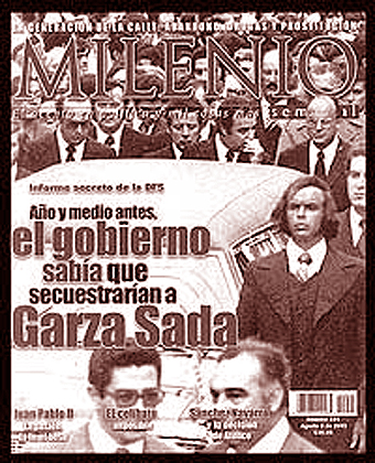 Portada del número de Milenio Semanal en el que Fernández Menéndez publicó su artículo.