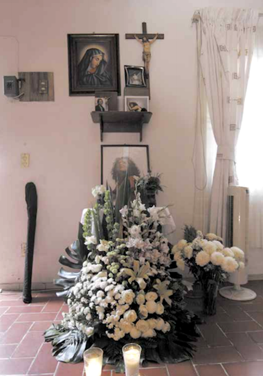 Altar a Imelda Virgen ©  Gandhi Rodríguez