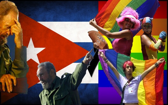 Composicion bidimensional. Noticia. Persecucion homosexual en Cuba