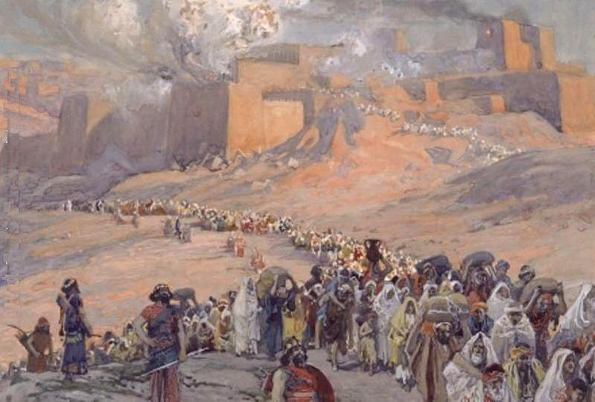 James Jacques Joseph Tissot, "El traslado de los prisioneros".