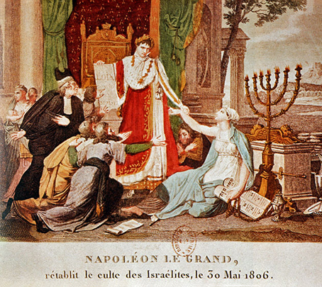 Napoleón Bonaparte decreta la emancipación de los judíos el 30 de mayo de 1806.