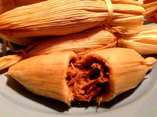 Tamales sangrientos.