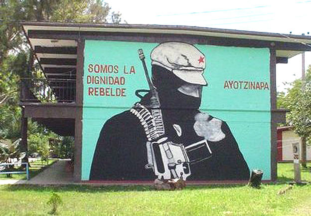 La Normal Rural de Ayotzinapa.