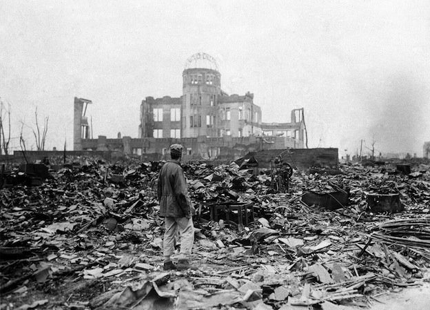 Un corresponsal de guerra en Hiroshima, septiembre de 1945.