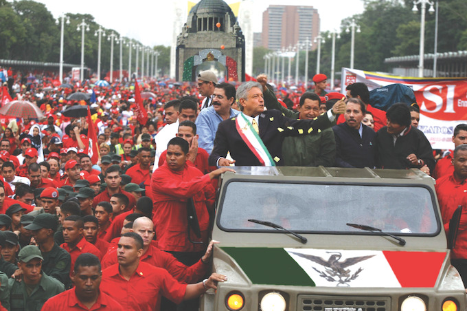 AMLO presidente, 2018. Collage de Héctor Villarreal.